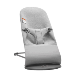 BabyBjorn Bouncer Bliss, Dark gray frame, 3D jersey, Light gray
