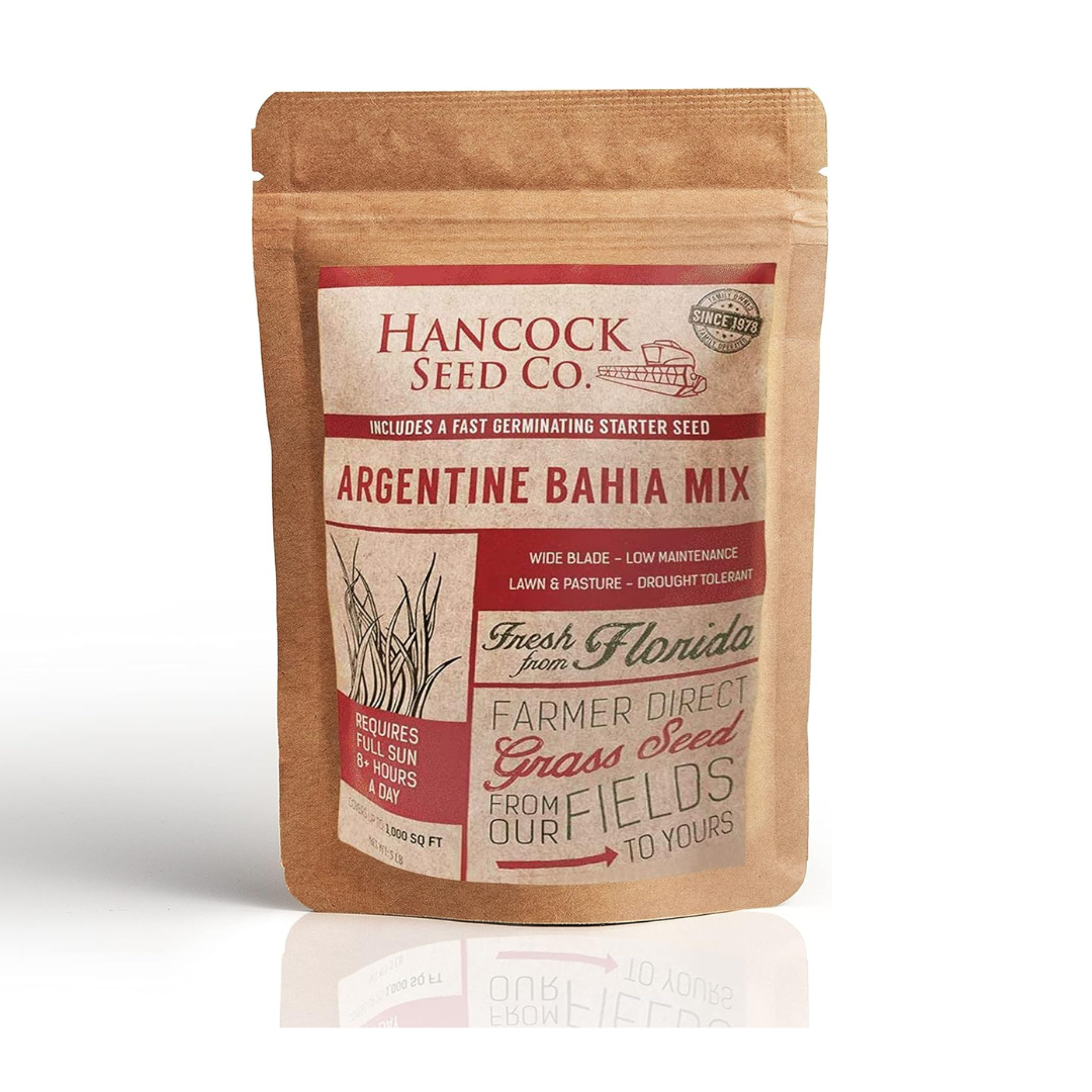 Hancock's Argentine Bahia Grass Seed - Coated - 50 lbs. Hancock's Argentine Bahia Grass Seed - Coated - 50 lbs.