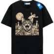Vintage Cat Selfie With Ghost Halloween T Shirt