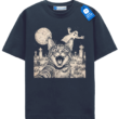 Vintage Cat Selfie With Ghost Halloween T Shirt