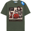 Vintage Halloween Shirt, Witchy Black Cat Shirt