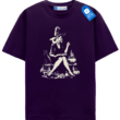 Vintage Halloween Shirt With Black Cat