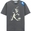 Vintage Witch And Black Cat Tee, Retro Halloween Graphic T Shirt