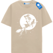 Witch And Black Cat T Shirt, Vintage Halloween Moon Tee
