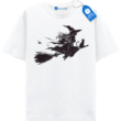 Witch On Broom With Cat T Shirt, Vintage Halloween Tee