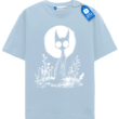Witchy Cat Moon T Shirt, Halloween Cat Lover Tee
