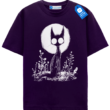Witchy Cat Moon T Shirt, Halloween Cat Lover Tee