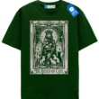 Witchy Tarot Cat Tee, Vintage Occult Graphic