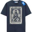 Witchy Tarot Cat Tee, Vintage Occult Graphic