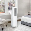 Hisense 8,000 BTU 11,000 BTU ASHRAE Inverter Air Conditioner with heat in White, 350 sq. ft., AHTP0825UW1W