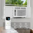 PhiloDeco 6000 BTU Window Air Conditioner Cool to 250 sq ft Intelligent, LED, Remote Control PhiloDeco 6000 BTU Window Air Conditioner Cool to 250 sq ft Intelligent, LED, Remote Control