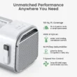 Waykar 4500 BTU Portable Air Conditioner with Waterproof Bag- 3-in-1 Cooling, Fan for Tents, 110V/AC