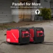 PowerSmart 4800W Gas Powered Inverter Generator CO Detect with Manual Start Portable wheel,for Outdoor PowerSmart 4800W Gas Powered Inverter Generator CO Detect with Manual Start Portable wheel,for Outdoor