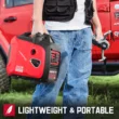 PowerSmart 2500W Portable Inverter Gas Generator, CO Detect Super Quiet Low Oil Shutdown,for Camping