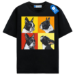 French Bulldog Quartet Artistic, Dog Graphic Tee