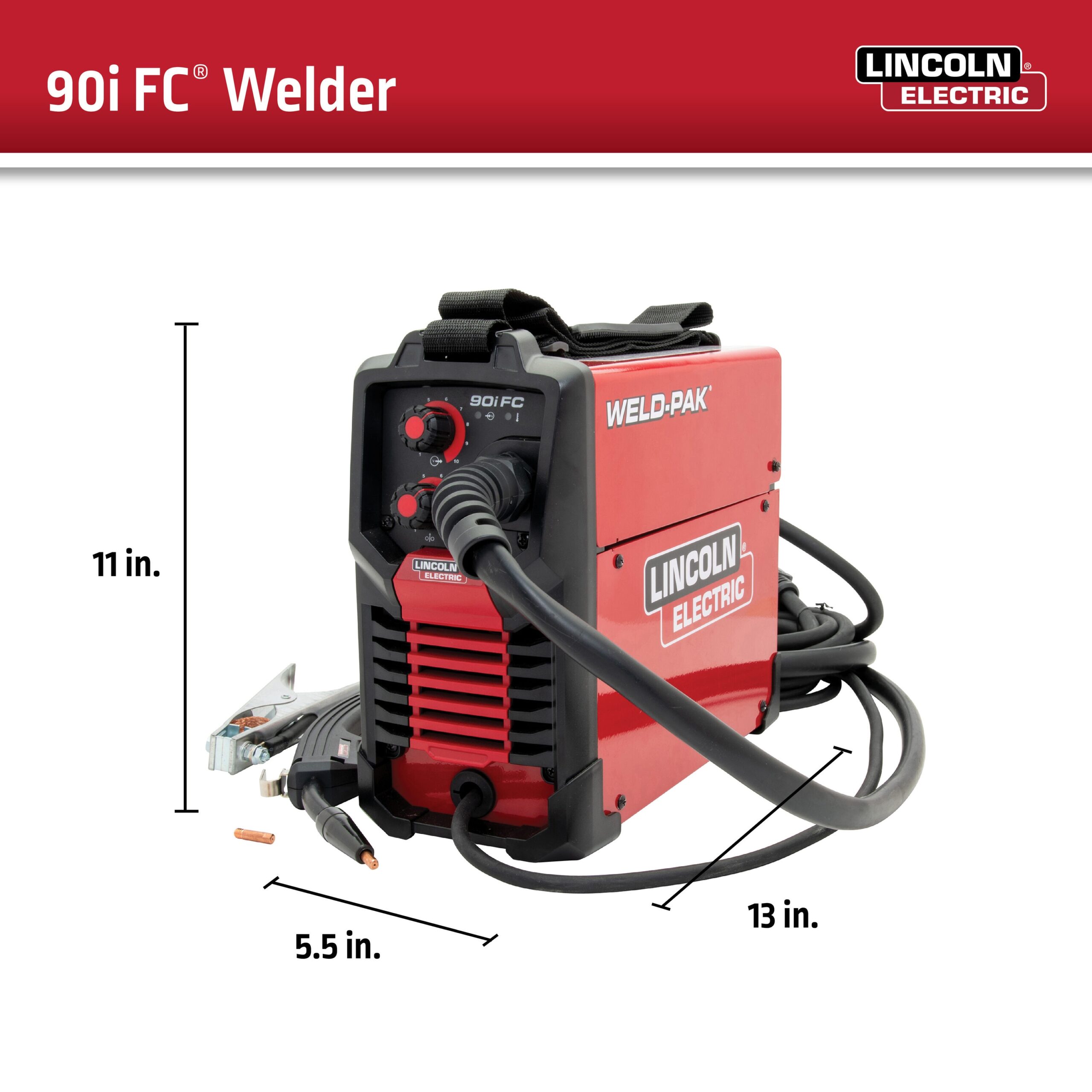 Lincoln Electric WELD-PAK 120 -Volt 120 -Amp Flux-cored Wire Feed Welder Lincoln Electric WELD-PAK 120 -Volt 120 -Amp Flux-cored Wire Feed Welder