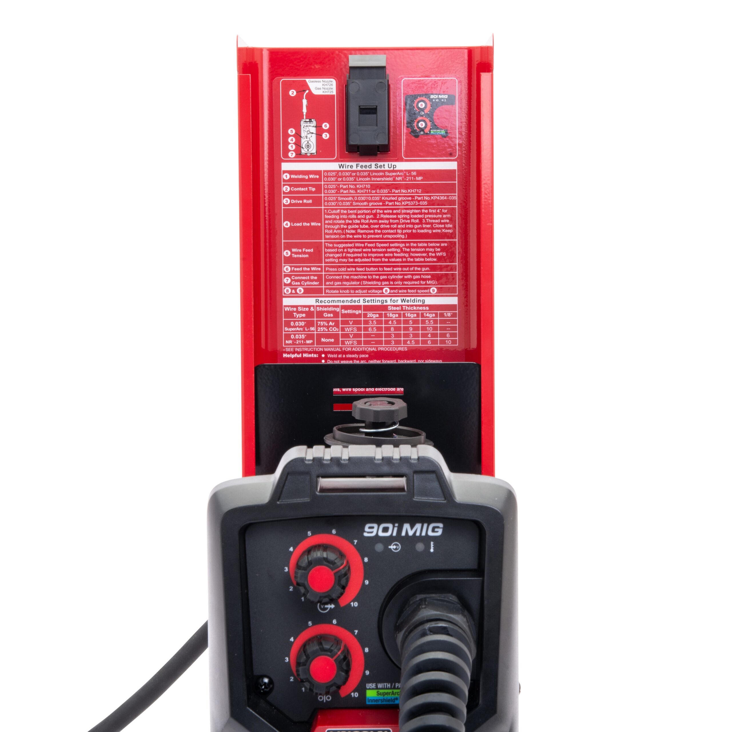 Lincoln Electric WELD-PAK 120 -Volt 120 -Amp MIG flux-cored Wire Feed Welder Lincoln Electric WELD-PAK 120 -Volt 120 -Amp MIG flux-cored Wire Feed Welder