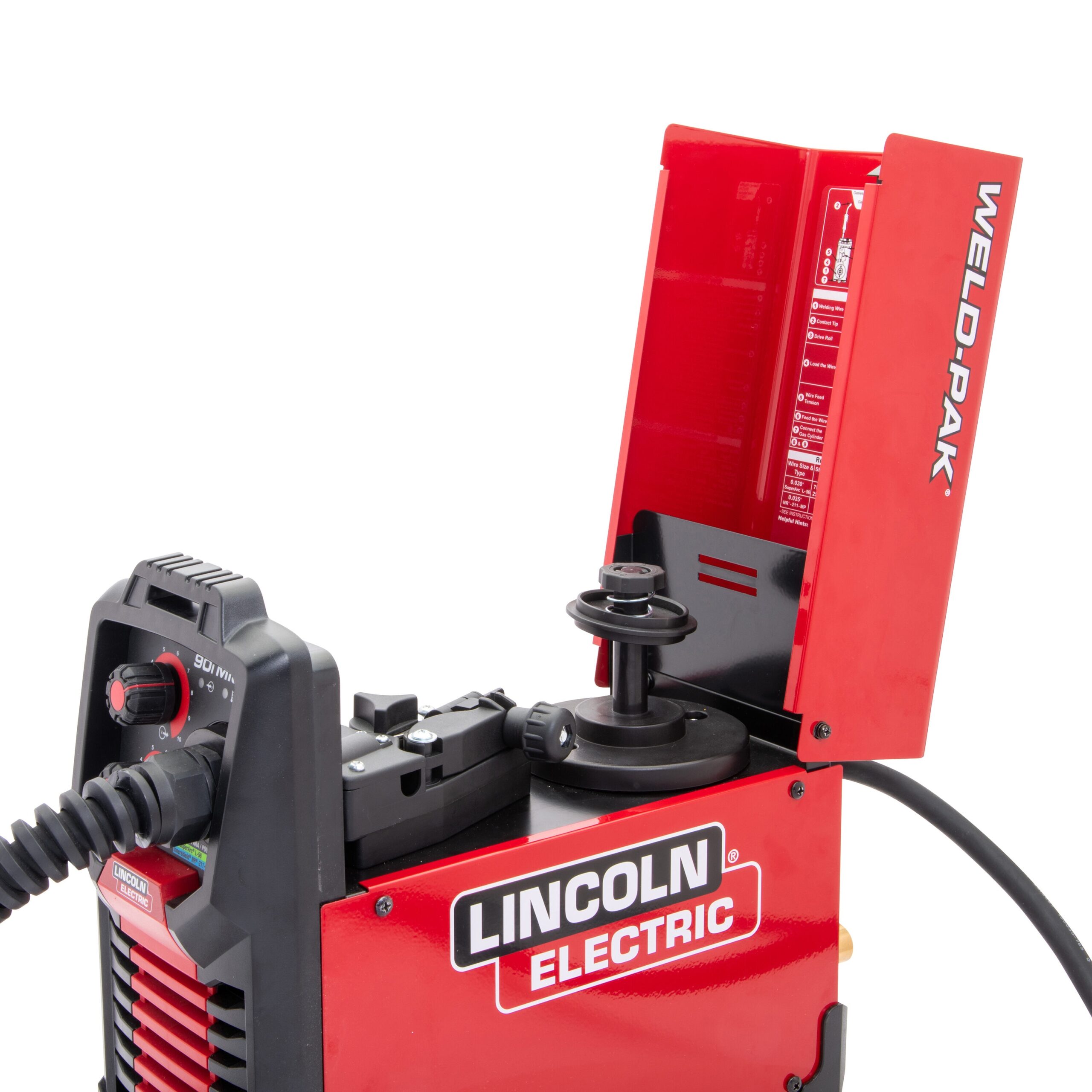 Lincoln Electric WELD-PAK 120 -Volt 120 -Amp MIG flux-cored Wire Feed Welder Lincoln Electric WELD-PAK 120 -Volt 120 -Amp MIG flux-cored Wire Feed Welder