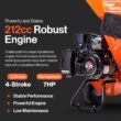 SuperHandy Manual 7 -HP OEM Gas Wood Chipper, 3-in Maximum Branch Diameter 2-Bushel Bag Included SuperHandy Manual 7 -HP OEM Gas Wood Chipper, 3-in Maximum Branch Diameter 2-Bushel Bag Included