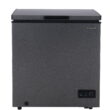 Frigidaire, 5.0 Cu. ft. Chest Freezer, Black Granite Design