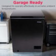 Frigidaire, 5.0 Cu. ft. Chest Freezer, Black Granite Design