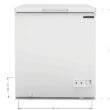 Frigidaire 5.0 Cu. ft. Chest Freezer, White , EFRF5003