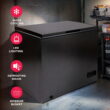 Frigidaire, 7.0 CU. ft. Chest Freezer, BlackGranite Finish, EFRF7013