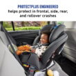Graco TrioGrow SnugLock 3-in-1 Convertible Car Seat, Warren