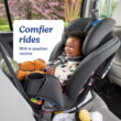 Graco TrioGrow SnugLock 3-in-1 Convertible Car Seat, Warren
