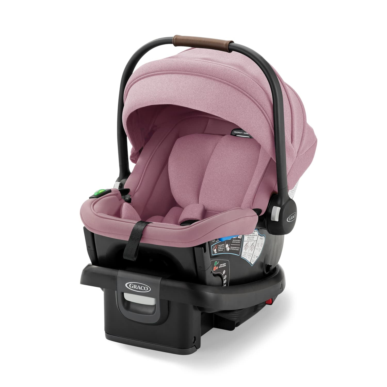 Graco GoMax Infant Car Seat ft. Insta-Install Rigid LATCH, Orchid Haze