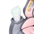Baby Trend Cover Me 4 in 1 Convertible Car Seat w/Canopy, Desert Pink
