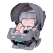 Baby Trend Cover Me 4 in 1 Convertible Car Seat w/Canopy, Desert Pink
