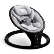 Munchkin Bluetooth Enabled Infant Baby Swing, 5 Ranges of Motion, Black, Unisex