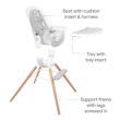 Munchkin 360° Cloud Baby and Toddler High Chair, White, Unisex