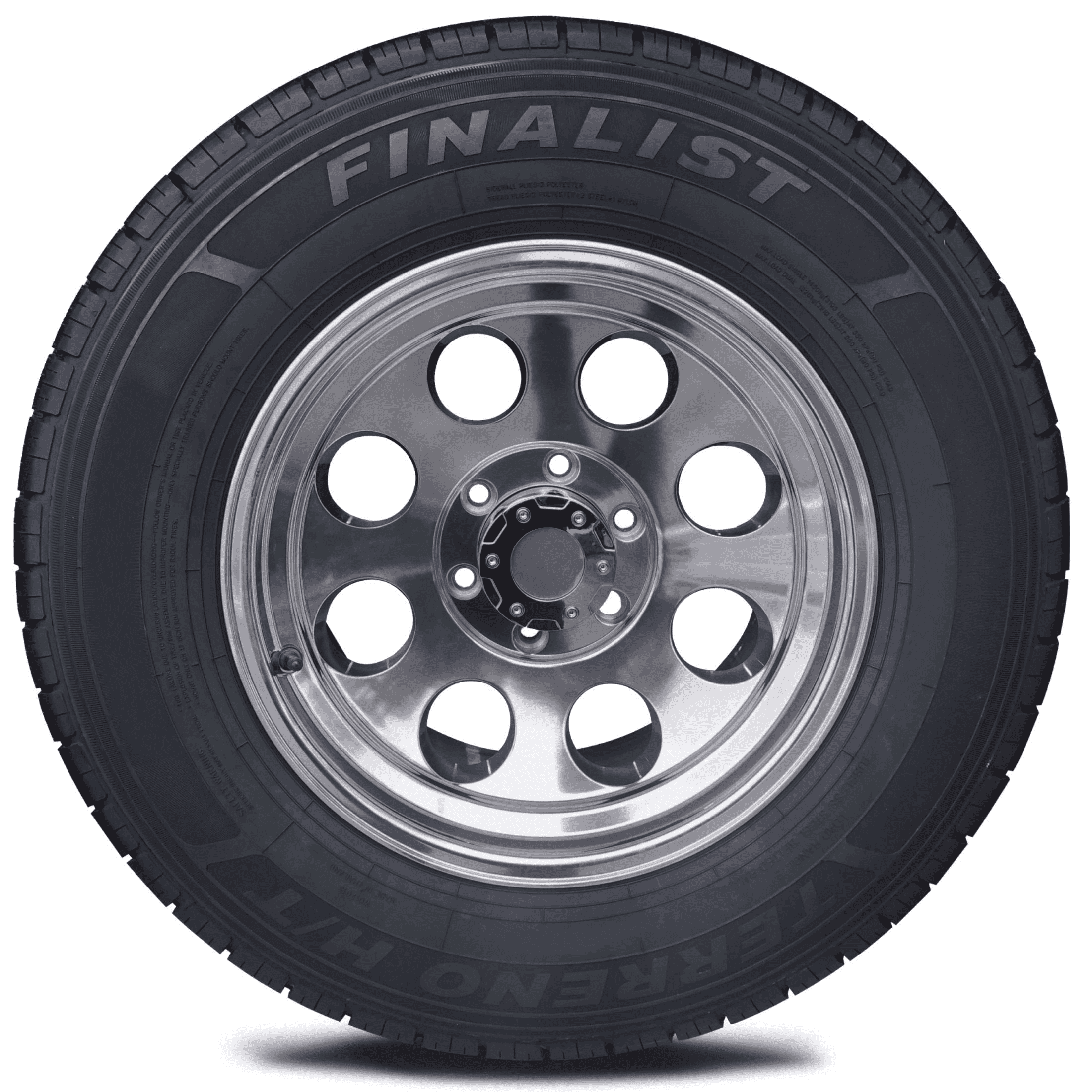 Finalist Terreno H/T 265/70 R17 All Season LT265/70R17 10 Ply 121/118S LR E Highway Terrain Tire Finalist Terreno H/T 265/70 R17 All Season LT265/70R17 10 Ply 121/118S LR E Highway Terrain Tire