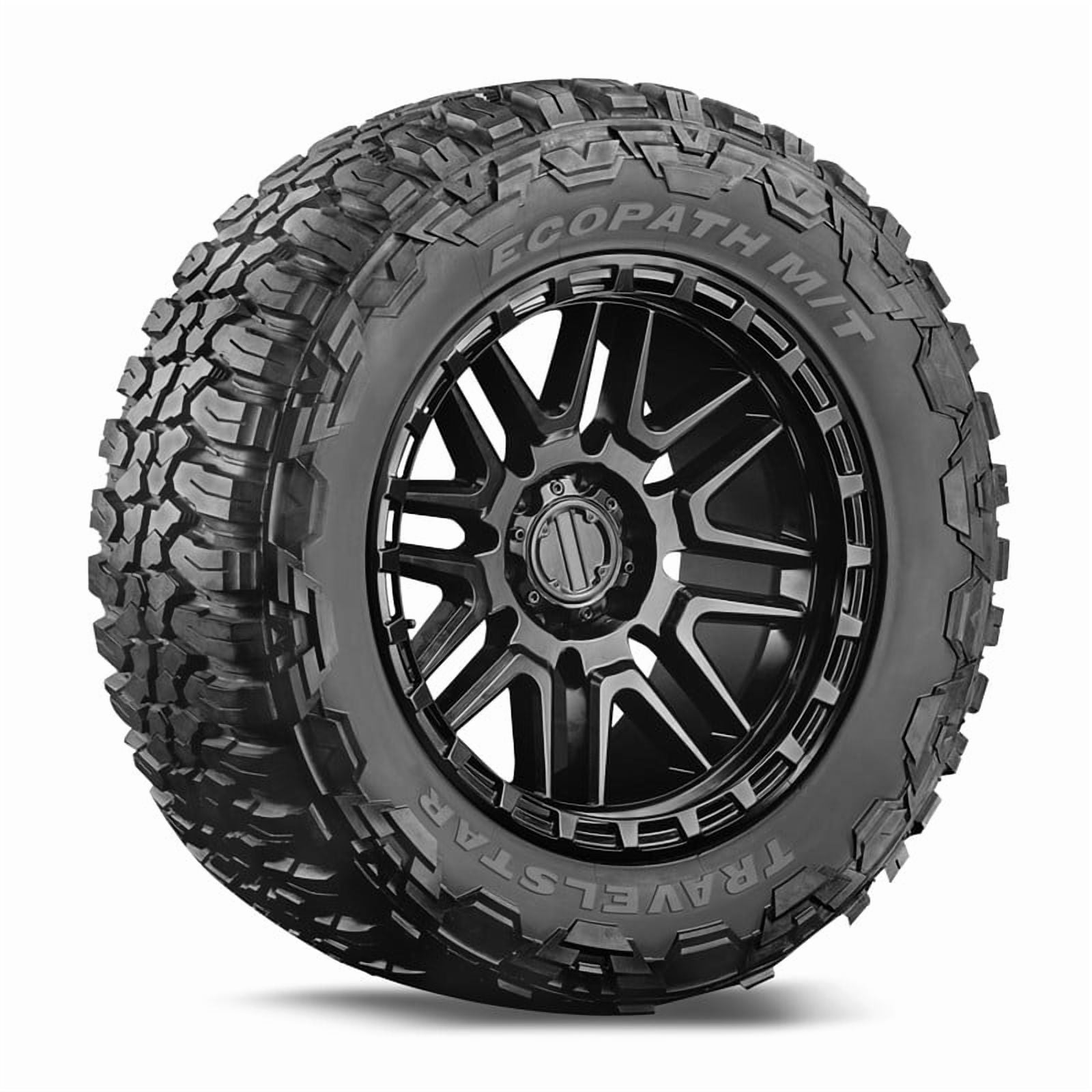 Travelstar Ecopath M/T 35X12.50R22LT 35/12.50/22 117Q 10 Ply Load Range E Light Truck Mud Terrain Tire(No Rim)