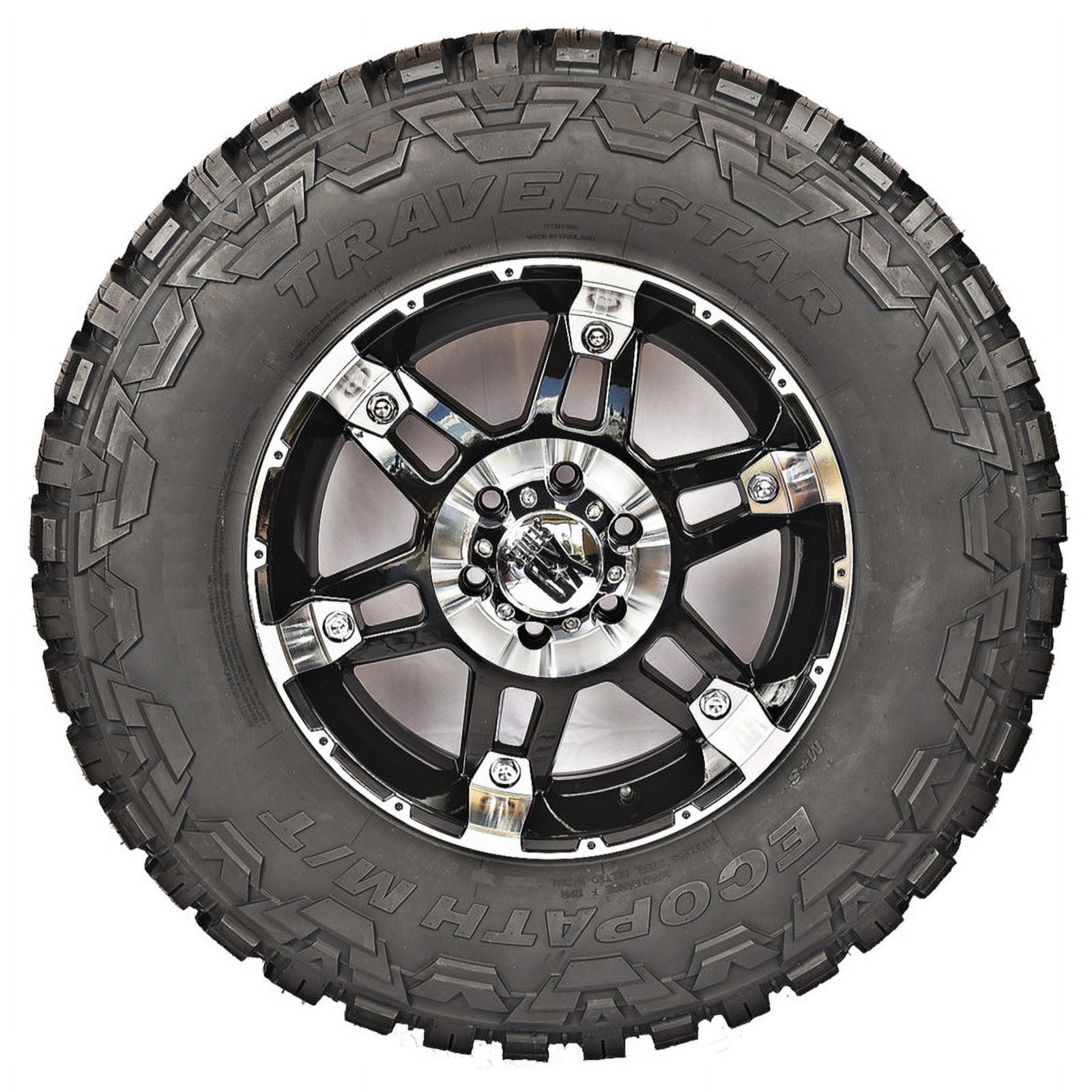 Travelstar EcoPath M/T 33X12.50R20 12 PR Load Range F 119Q SUV Light Truck Mud Terrain Tire 33/12.50/20 (Tire Only) Travelstar EcoPath M/T 33X12.50R20 12 PR Load Range F 119Q SUV Light Truck Mud Terrain Tire 33/12.50/20 (Tire Only)