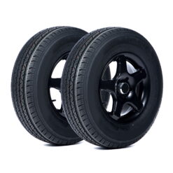 Travelstar HF288 ST235/80R16 12 Ply 127M Load Range F Radial Trailer Tire - ST 235/80/16,Set of 2 (Tire Only)