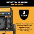 Firman WH03662OF Electric Start 120V Open Frame 4500 -Watt Dual Fuel (Gasoline/Propane) Inverter Generator Firman WH03662OF Electric Start 120V Open Frame 4500 -Watt Dual Fuel (Gasoline/Propane) Inverter Generator