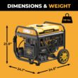 Firman WH03662OF Electric Start 120V Open Frame 4500 -Watt Dual Fuel (Gasoline/Propane) Inverter Generator Firman WH03662OF Electric Start 120V Open Frame 4500 -Watt Dual Fuel (Gasoline/Propane) Inverter Generator
