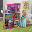 KidKraft Super Model Wooden Dollhouse with Elevator and 11 Accessories
