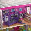 KidKraft Super Model Wooden Dollhouse with Elevator and 11 Accessories