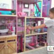 KidKraft Shimmer Mansion Wooden Dollhouse with 30 Accessories, Ages 4 & up