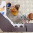 KidKraft Elegant Espresso Wooden Corner Play Kitchen with 19 Accessories, for Children 3+
