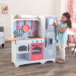 KidKraft Mosaic Magnetic Play Kitchen with Ice Maker & Accessory Play Set