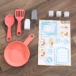 KidKraft Mosaic Magnetic Play Kitchen with Ice Maker & Accessory Play Set