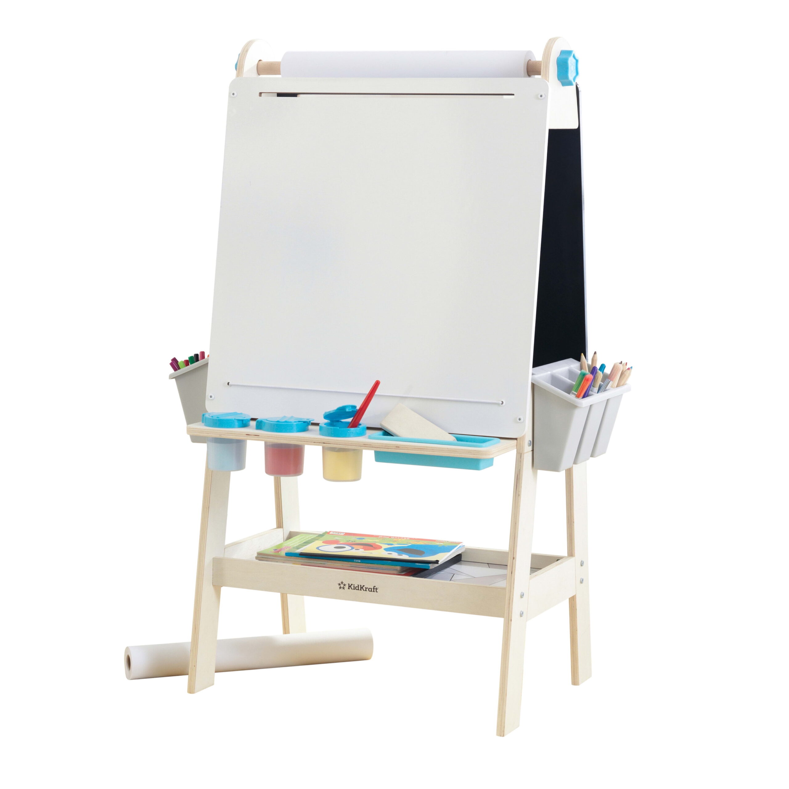 KidKraft Create N Play Wooden, Double-Sided Art Easel