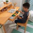 KidKraft Avalon Wooden Children's Desk with Hutch, Chair and Storage - Natural