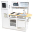 KidKraft Uptown Wooden Play Kitchen for Kids, White