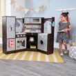 KidKraft Ultimate Corner Play Kitchen with Lights & Sounds - Espresso